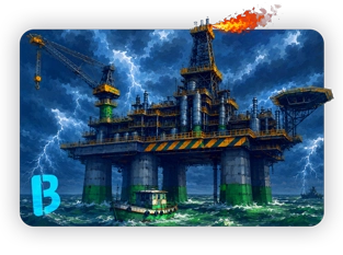 Oil Island Case case cs go