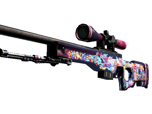 AWP | Doodle Lore Well-Worn CS GO Skin, From 36.67$ On Bloodycase