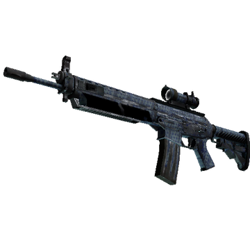 SG 553 | Waves Perforated cs go skin