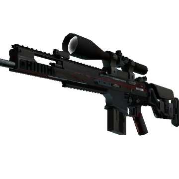 SCAR-20 | Crimson Web cs go skin