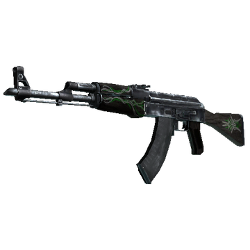 AK-47 | Emerald Pinstripe cs go skin