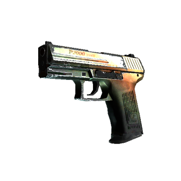 P2000 | Amber Fade cs go skin