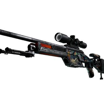 SSG 08 | Dragonfire cs go skin