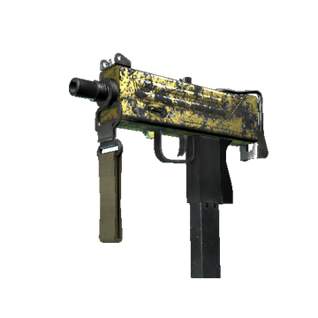 MAC-10 | Gold Brick cs go skin