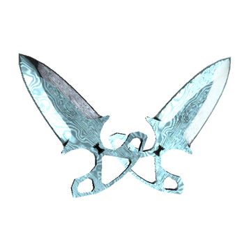 ☆ Shadow Daggers | Damascus Steel Field-Tested CS GO from 77.58$ on Bloodycase