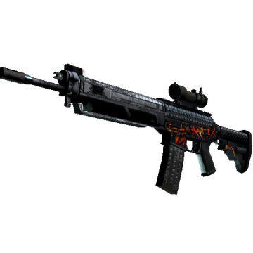 SG 553 | Heavy Metal cs go skin