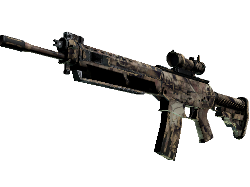 SG 553 | Bleached cs go skin