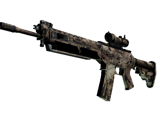 SG 553 | Bleached cs go skin