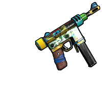 download the new Black Gold SMG cs go skin