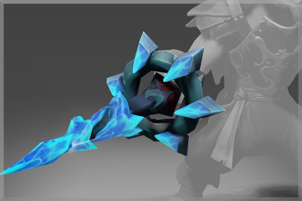 Autographed Frozen Falchionaire Weapon
